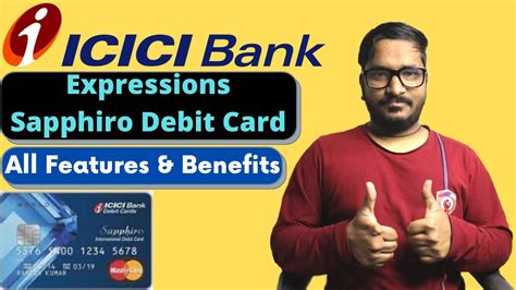 icici smart shopper platinum debit card fees|icici sapphiro debit card.